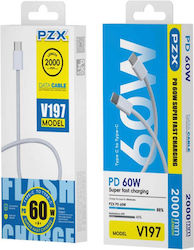 PZX USB 2.0 USB-C male - USB-C 60W 2m (1234567895679) PZX USB 2.0 USB-C male - USB-C 60W 2m (1234567895679)