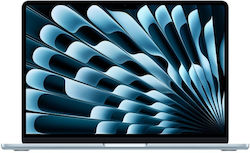 Apple MacBook Air 13.6" IPS Panel Retina Display (M5-10-ядрен/16GB/1TB SSD/10-Core GPU) Небесносиньо (GR Клавиатура)