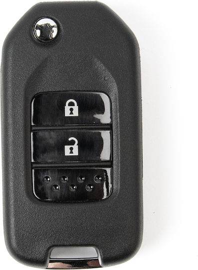 Car Key Shell Honda Civic City Accord Cr-v 2 Buttons