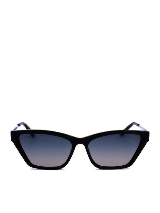 Skechers Women's Sunglasses with Black Frame and Blue Lens SE6286 01D