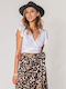 Women's Crop Top White
