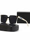 King Unisex Γυαλιά Ηλίου με Μαύρο Σκελετό και Μαύρο Polarized Φακό SUNKI345-SN046