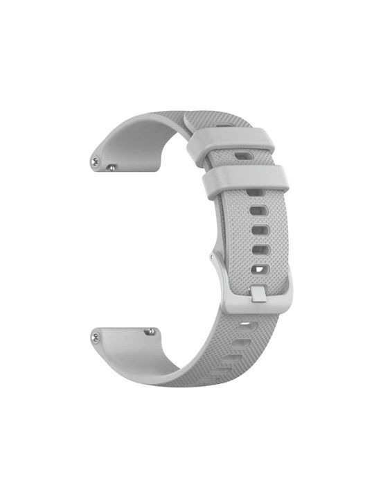 Λουράκι Γκρι (Galaxy Watch4/5/6/7/FE/4 Classic/6 Classic/5 ProForerunner 55/245/645 / Vivoactive 3/5/HR / Venu Sq 2Huawei Watch GT2 / GT3 (42mm) / GT3 Pro (43mm)Amazfit GTS 4 Mini) Λουράκι Γκρι (Galaxy Watch4/5/6/7/FE/4 Classic/6 Classic/5 ProForerunner 55/245/645 / Vivoactive 3/5/HR / Venu Sq 2Huawei Watch GT2 / GT3 (42mm) / GT3 Pro (43mm)Amazfit GTS 4 Mini)