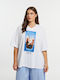 Γυναικείο T-shirt Λευκό