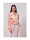 Women's Blouse Tomato