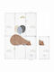Ceba Baby Pad Portabil de Schimbare Big Bear Big Bear 40x60cm