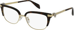 Alexander McQueen Brillengestelle mit Rezept Am...