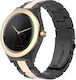 MaxCom FW76 Stainless Steel 42mm Smartwatch με SIM και Παλμογράφο (Gal Black)