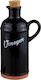 Porcelain Bottle Vinegar Hella Black 430ml