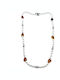 Legola Necklace Made of Steel with Pearls