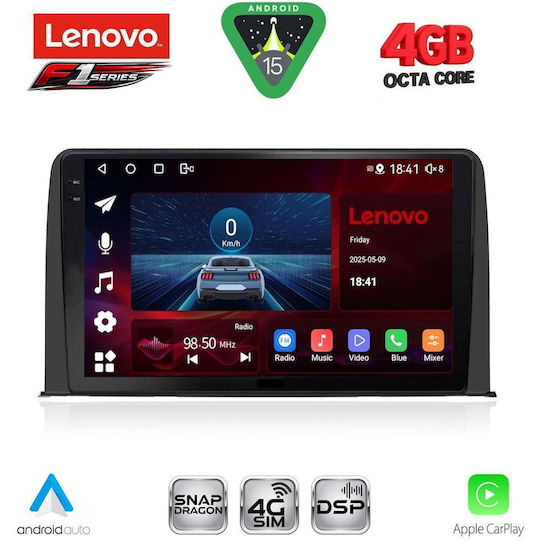 Lenovo Car Audio System for Honda CR-V 2017-2023 (Bluetooth/USB/WiFi/GPS/Apple CarPlay/Android Auto) with 10" Touch Screen