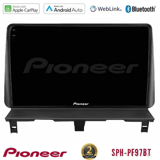 Pioneer Ηχοσύστημα Αυτοκινήτου για Peugeot Partner Citroen Berlingo 2002-2008 (Bluetooth/USB/AUX/WiFi/GPS/Apple-Carplay/Android-Auto) με Οθόνη Αφής 9"