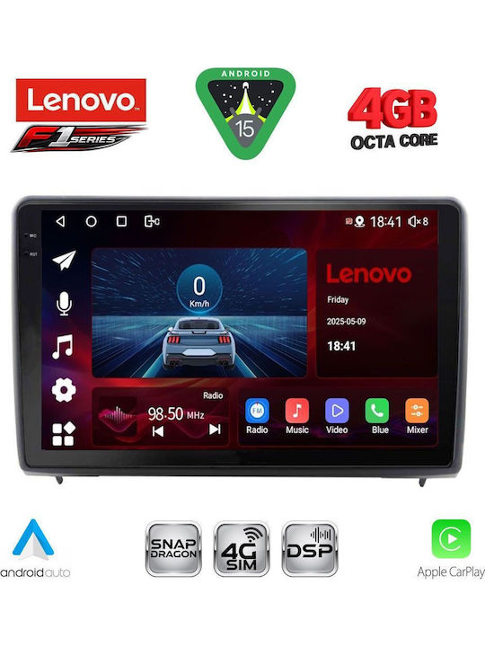 Lenovo Car Audio System for Ford EcoSport 2018-2023 (Bluetooth/USB/WiFi/GPS/Apple CarPlay/Android Auto) with 10" Touch Screen