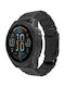 Fixed Лукрак Неръждаема Стомана Черен Garmin Quickfit 22 мм
