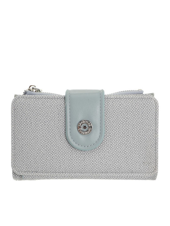 Bag to Bag Kids Wallet with Zipper Blue