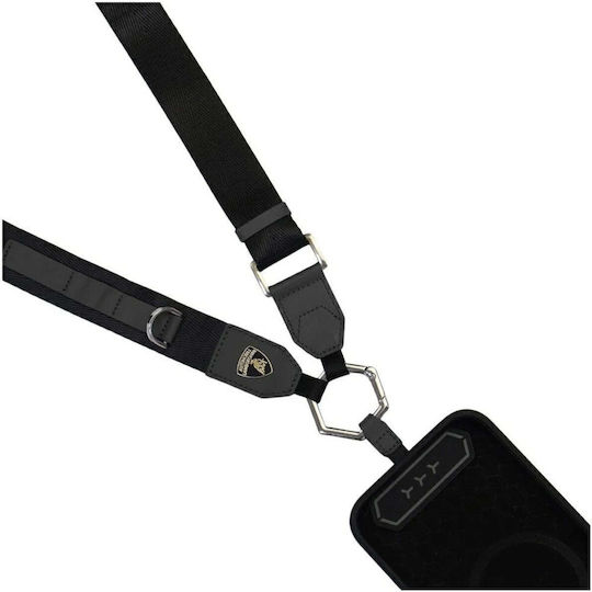 Audi Universal Lamborghini D1 Crossbody Webbing Strap Black Lb-cblwsgl-te/d1-bk