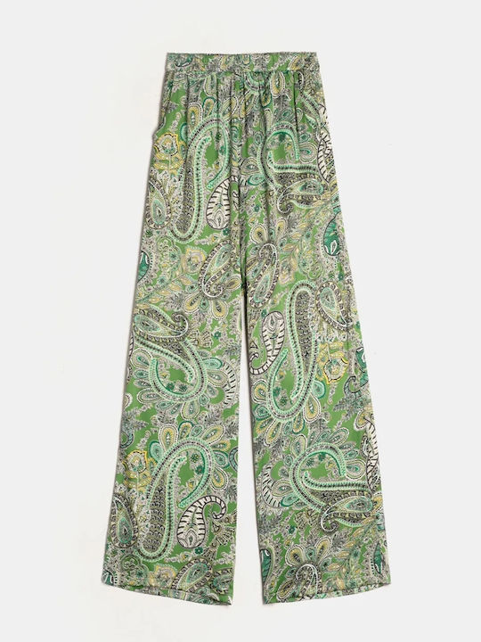 Women's High Rise Pantaloons Green