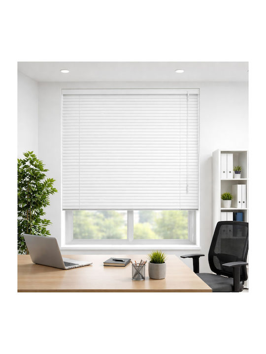 Galifas Galifas Aluminium Jalousie in Weiß Farbe P60xH180cm