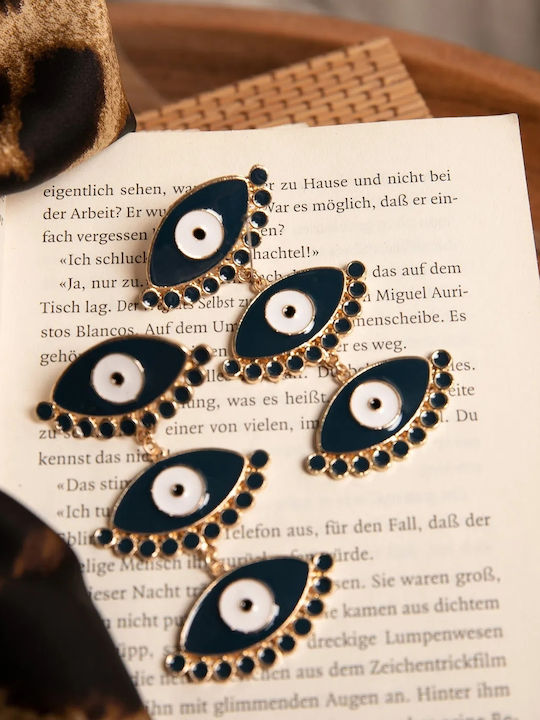 Rock Club Black Dangle Earrings