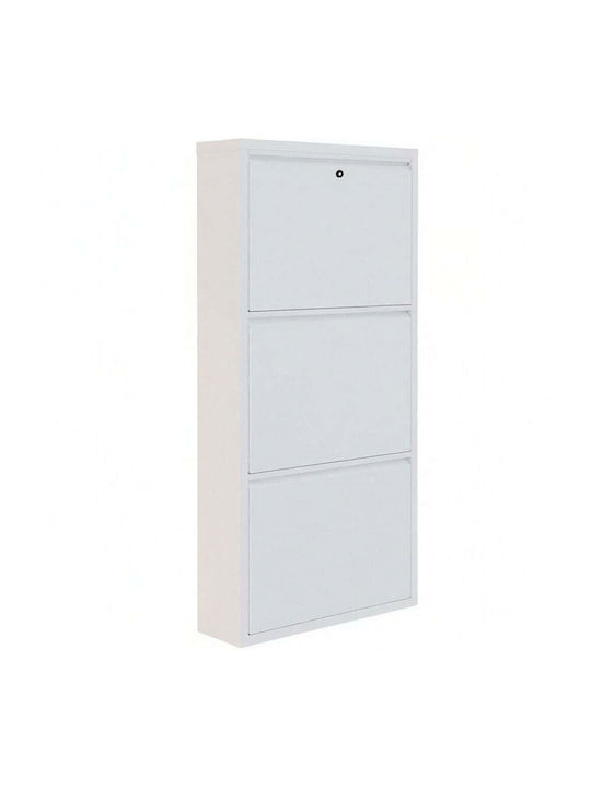 Μεταλλική Παπουτσοθήκη Locking 50x15x103cm