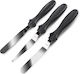 Ibili Icing Spatula Stainless Steel 3 Pieces