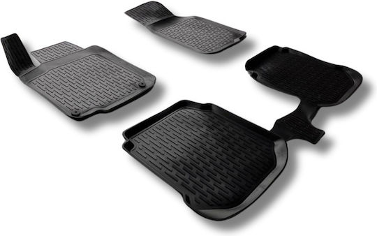 Autopataki Rubber Car Mats Raised Sides Compatible Vw Golf 4 and Seat Toledo Leon 1998-2005