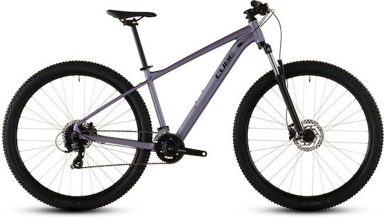 CUBE Aim One 29" 2026 Lightpurple/Chrome Mountain Bike με 16 Ταχύτητες και Υδραυλικά Δισκόφρενα