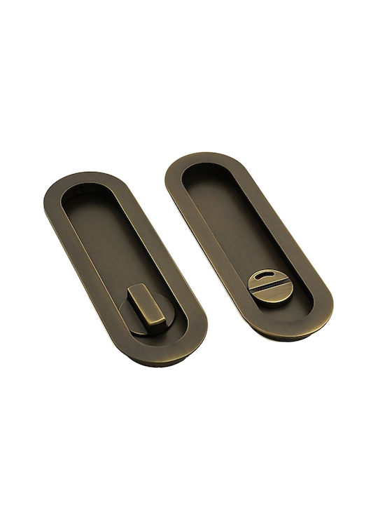 Convex Σειρά 1509zsaf-s73s73 Χούφτα Πόρτας Μπρούτζινη 50mm 1509ZSAF-S73S73