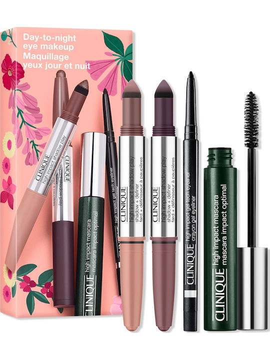 Clinique Day-to-Night Eye Makeup Set for Eyes 4 Pieces Clinique Day-to-Night Eye Makeup Set for Eyes 4 Pieces