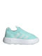 Bubblecomfy Kids Sneakers Slip-On Turquoise