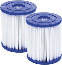 Bestway Ersatzfilter Poolfilter Set 2Stücke Bestway Ersatzfilter Poolfilter Set 2Stücke