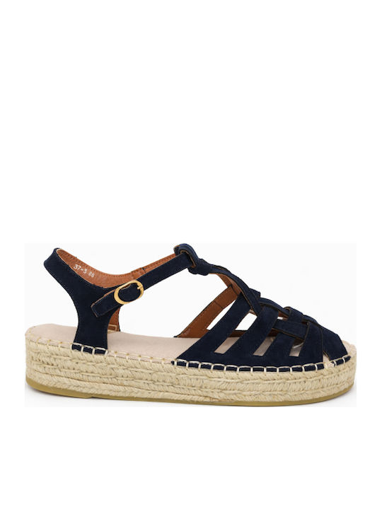 Summer Women's Blue Platforms SH-CD-35K-26FL-BLUE
