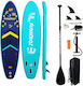 Funwater Aufblasbare SUP Board mit Länge 3,5 m Hellblau