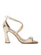 Anatomische Goldene Damen Sandalen