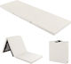 Costway Αναδιπλούμενο Στρώμα Γυμναστικής Pilates Γκρι (180x60x5cm)