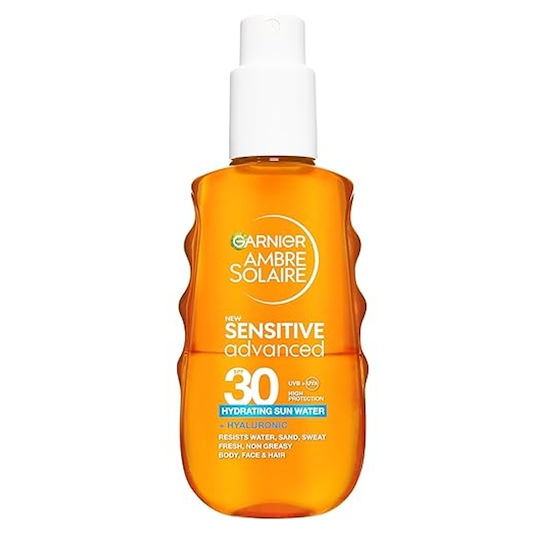 Garnier Sensitive Advanced Слънцезащитен Крем За Лице И Тяло SPF30 Спрей 150мл