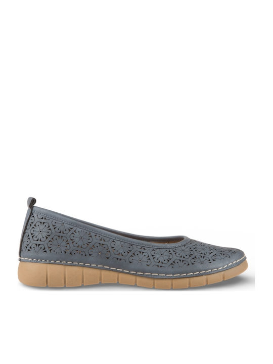 Women's Ballerina Shoes In Blue Colour