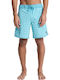Surfsilk Scallop 18 Ανδρικό Μαγιό Βερμούδα Γαλάζιο Floral