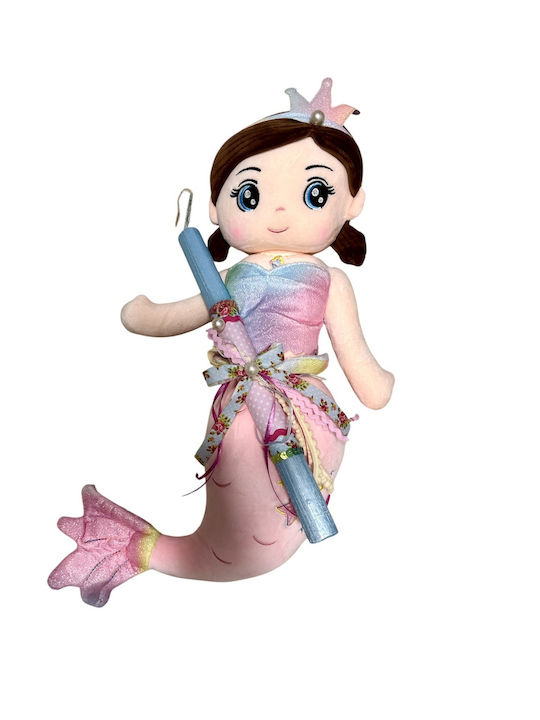 Easter Handmade Candle Mermaid Crown 50cm