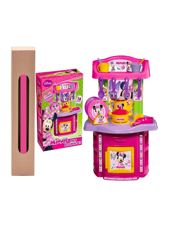 Dede Minnie Kinder Küchen Set Minnie Mouse Chef Küchen Set Mit 18 Teilen Dede