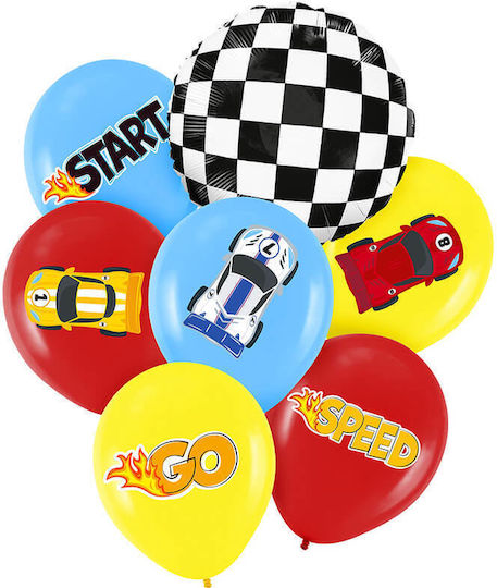 Σετ 7 Μπαλόνια Disney Cars Latex