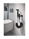 Isabelle Wall Mounted Bidet Set Black