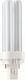 Lamp Gemini Dulux D PL-C 26W 4000K 1800lm G24d-3 2 Pins 149x172 Leuci