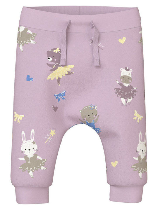 Kids Sweatpants Lila Orchid