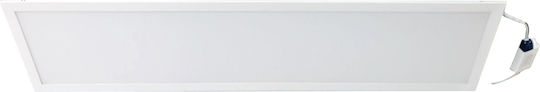 Aca Parallelogramm LED-Panels 36W mit Warmes Weiß Licht 3000K 119,5x29,5cm