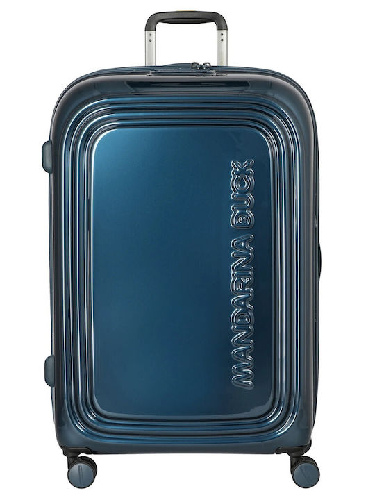 Mandarina Duck Logoduck Large Hard Travel Suitcase Lunar with 4 Wheels Height 75cm