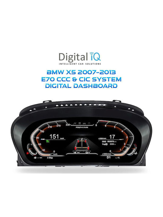 Digital IQ Auto-Audiosystem Für BMW X5 (E70) / X6 (E71) 2007-2013 Mit Touchscreen 12.3"