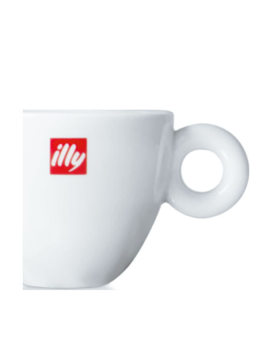 Illy Ceașcă Cappuccino din Porțelan Alb 170ml