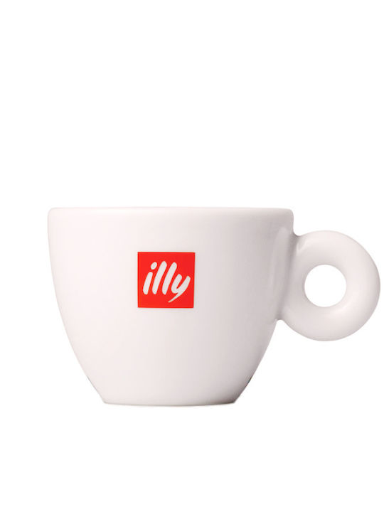 Illy Ceașcă Espresso din Porțelan Alb 60ml