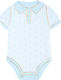Baby Bodysuit Napkins Light Blue 10 Pieces